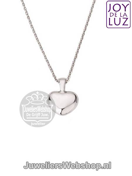 JOY de la LUZ JLN001-42 Layered Necklace Heart  42-45cm